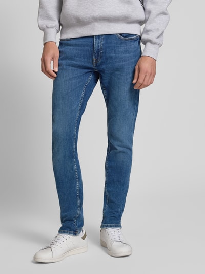 ONLY & SONS Slim Fit Jeans im 5-Pocket-Design Modell 'WARP' Hellblau 4