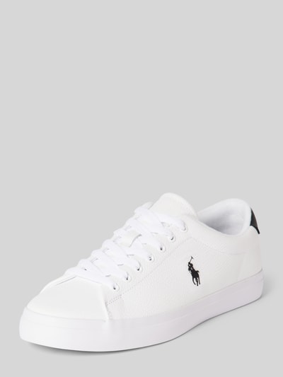 Polo Ralph Lauren Sneaker aus echtem Leder Weiss 1