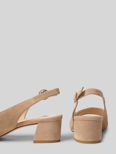 Högl Sandalen met blokhak Taupe - 2