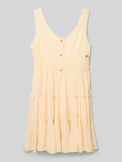 Guess Jurk van pure viscose, model 'GAUZE' Zand - 1