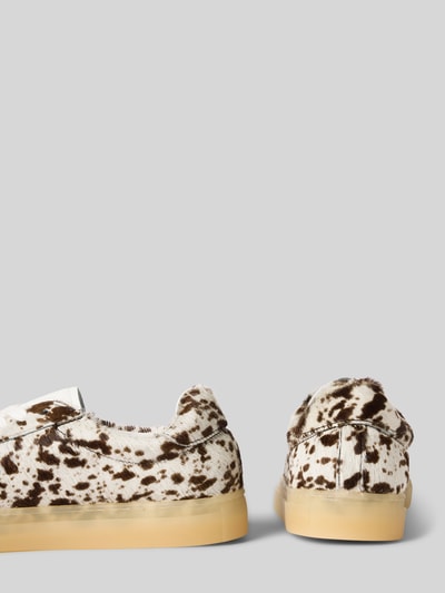 Copenhagen Sneakers van echt leer met all-over dierenprint Wit - 2
