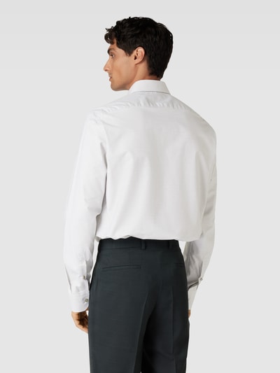 BOSS Regular Fit Business-Hemd mit feinem Allover-Muster Modell 'Joe' Schilf 5