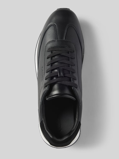 CK Calvin Klein Leren sneakers met labeldetail Zwart - 3