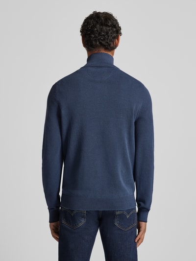 LERROS Gebreide pullover met schipperskraag Marineblauw - 5