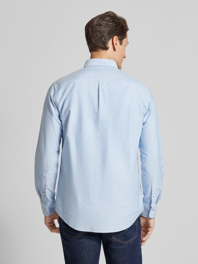 Tommy Hilfiger Regular Fit Freizeithemd mit Button-Down-Kragen Hellblau 5