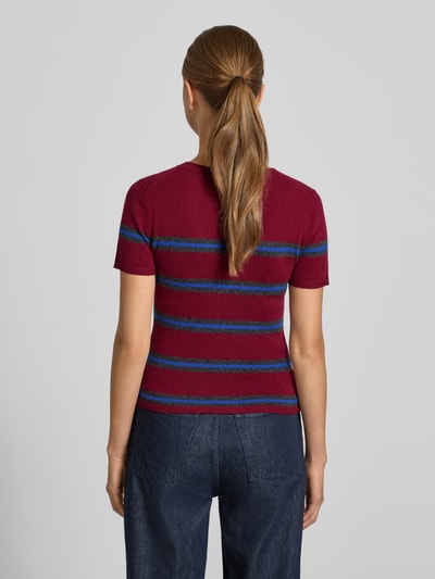 Staud Gebreide pullover van puur kasjmier Bordeaux - 5