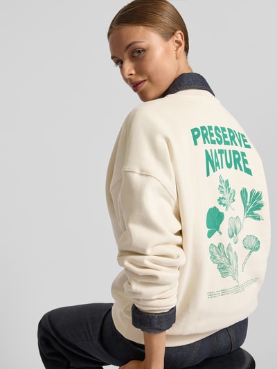 Armedangels Oversized Sweatshirt aus reiner Baumwolle Modell 'ALIZAA' Offwhite 3