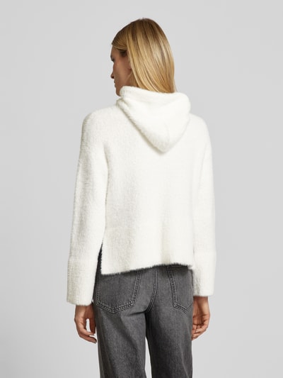 OPUS Gebreide pullover met capuchon, model 'Pidlona' Offwhite - 5