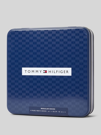 Tommy Hilfiger Zestaw skarpet z mieszanki bawełny  Granatowy 3