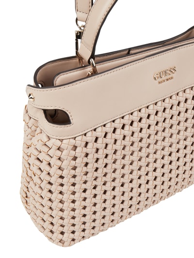 Guess Handtasche in Leder-Optik Modell 'Sicilia' Sand 5