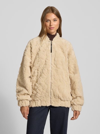 HUGO Oversized jack van teddybont, model 'FALIX-1' Zand - 4