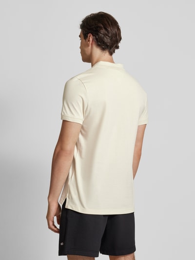 Tommy Jeans Slim Fit Poloshirt mit Logo-Stitching Beige 5