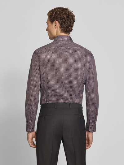 OLYMP No. Six Super Slim Fit Businesshemd aus Baumwoll-Mix Rot 5
