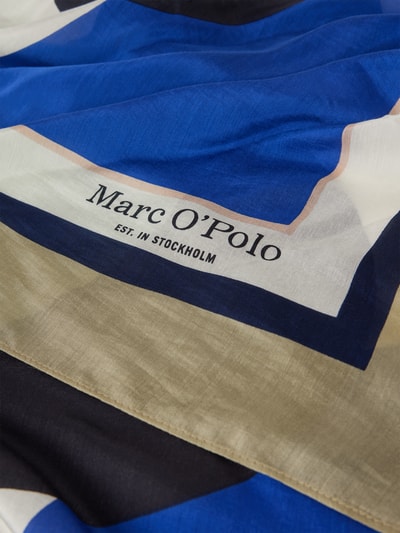 Marc O'Polo Sjaal van een mix van modal en cupro Blauw - 2