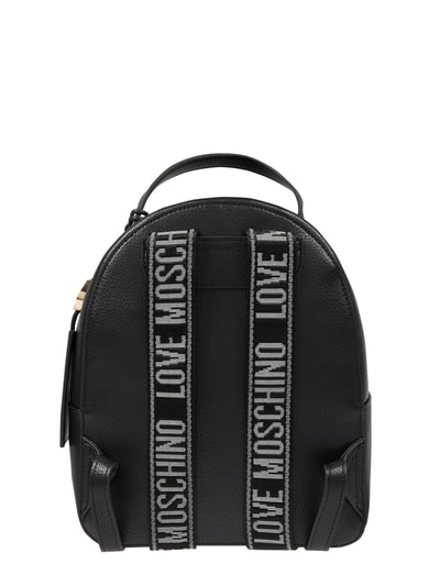 Love Moschino Rucksack in Leder-Optik  Black 4