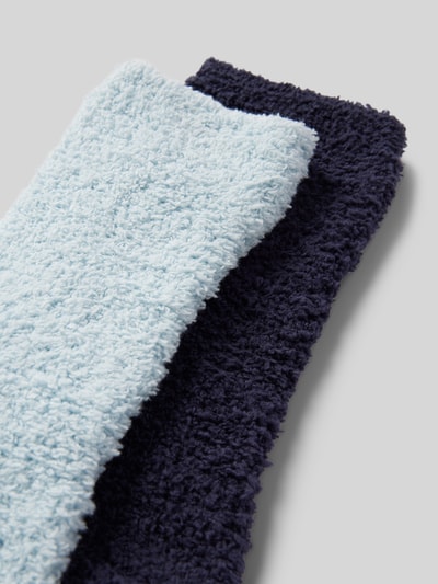 camano Socken aus Teddyfell im 2er-Pack Blau 2