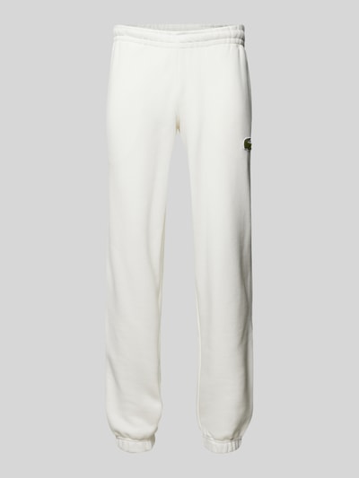 Lacoste Sweatpants met logopatch Wit - 2