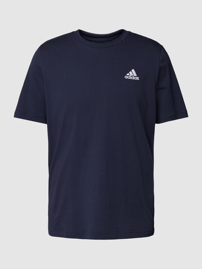 ADIDAS SPORTSWEAR T-shirt z wyhaftowanym logo Granatowy 2