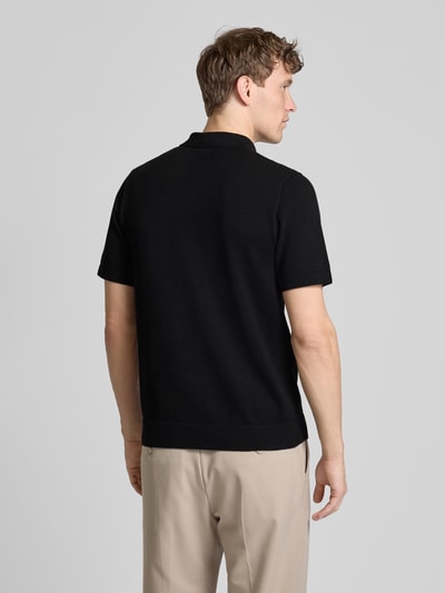 Jack & Jones Premium Regular Fit Poloshirt mit Label-Detail Modell 'MILANO SPRING' Black 5