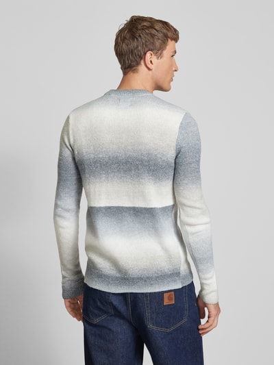 Only & Sons Strickpullover mit gerippten Abschlüssen Modell 'TIMBER' Stein 5