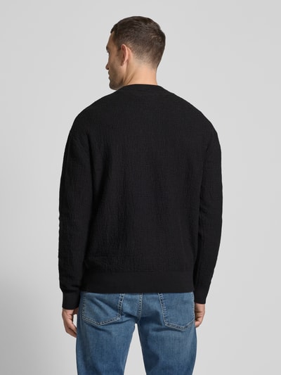 CK Calvin Klein Strickpullover mit Rundhalsausschnitt Black 5