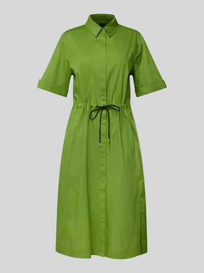 Marc Cain Midi-jurk met strikceintuur Grasgroen - 2