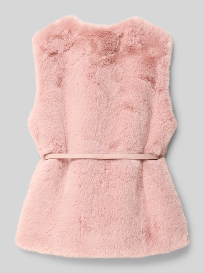 Mayoral Kamizelka ze sztucznego futra Brudnoróżowy 3