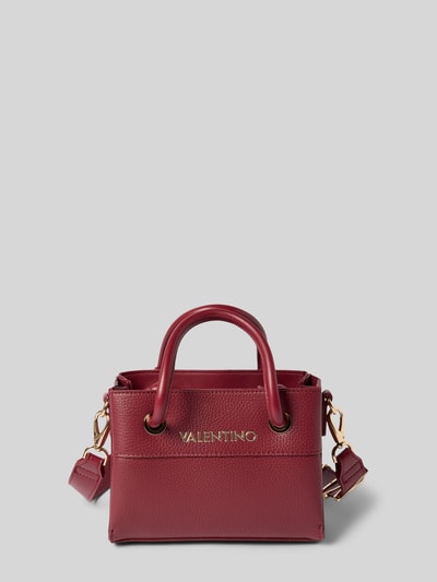 VALENTINO BAGS Torebka z detalem z logo model ‘ALEXIA’ Bordowy 1