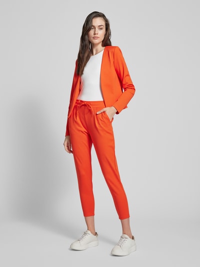 ICHI Slim fit sweatpants met tunnelkoord, model 'KATE' Lichtrood - 1