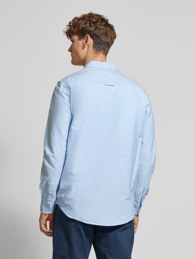 Tommy Jeans Regular Fit Freizeithemd mit Button-Down-Kragen Modell 'OXFORD' Hellblau 5