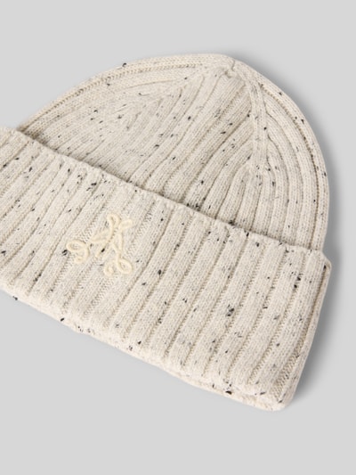 Armedangels Muts van katoenmix, model 'TAALEEN TWEED' Lichtgrijs - 2