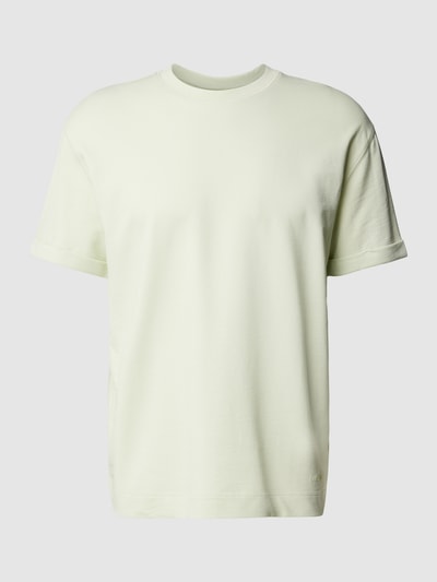 Windsor T-shirt met ronde hals, model 'Sevo' Lichtgroen - 2