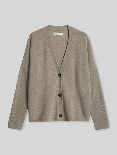 Marc O'Polo sweter z czystej wełny o kroju regular fit Szarobrązowy 2