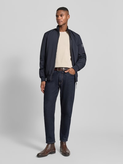 ECOALF Blouson mit Stehkragen und Reißverschluss Modell 'JAIME' Marine 1