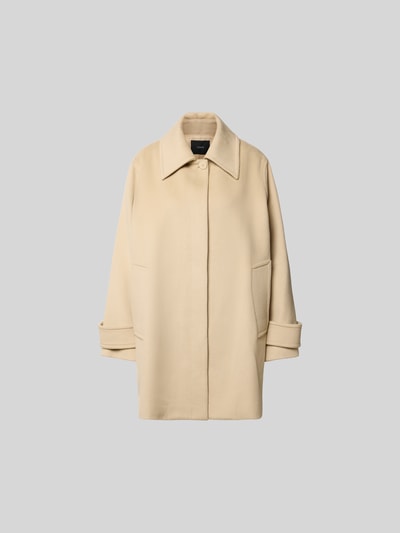 Joseph Relaxed Fit Mantel mit Kaschmir-Anteil Dunkelblau 2