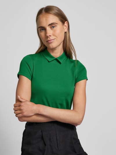 Marc Cain T-shirt met platte kraag Groen - 3