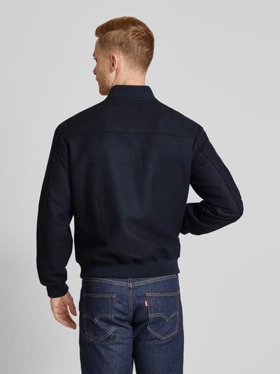 Jack & Jones Premium Bomberjack met opstaande kraag, model 'VENICE' Donkerblauw - 5