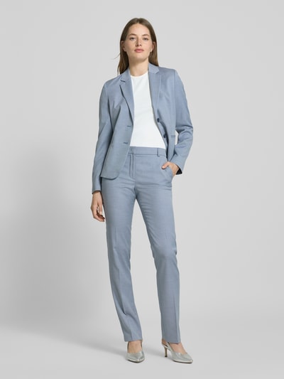 Christian Berg Woman Selection Blazer met strookzakken Lichtblauw - 1