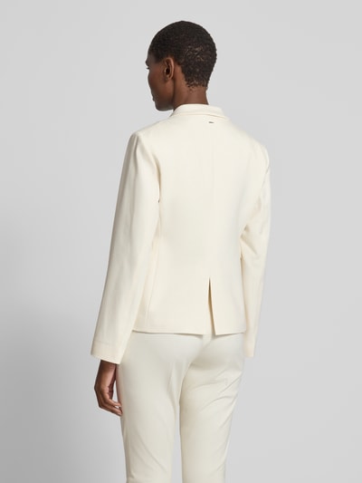 BOSS Slim Fit Blazer aus Viskose-Mix Modell 'JIA14' Offwhite 5