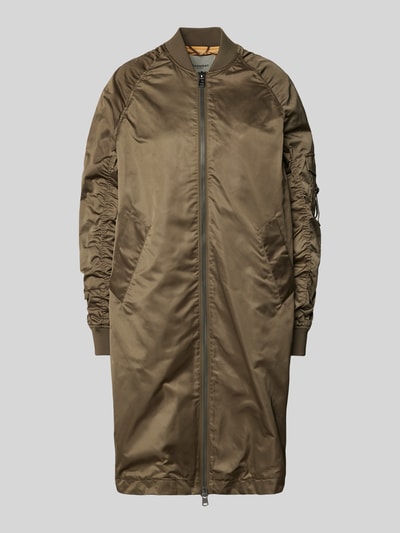 Beaumont Amsterdam Mantel mit Stehkragen Modell 'ALI' Khaki 2