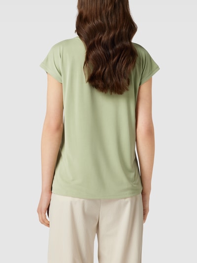 VERO MODA T-Shirt mit V-Ausschnitt Modell 'FILLI' Mint 5