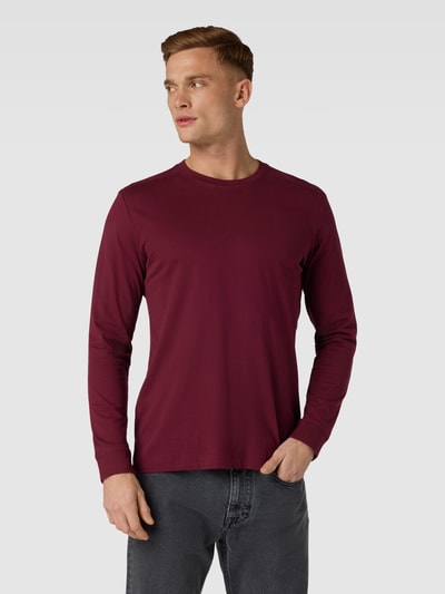 Tom Tailor Longsleeve mit Rundhalsausschnitt Bordeaux 4