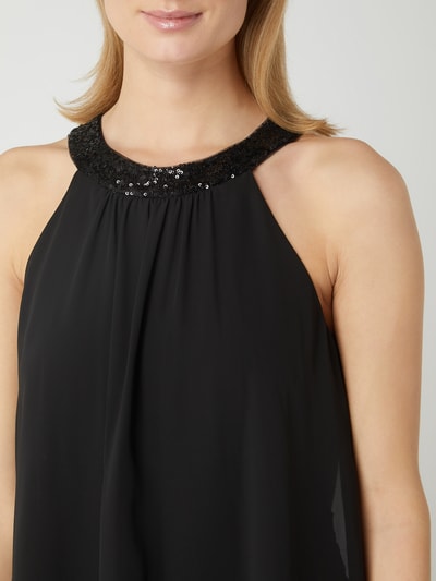 Paradi Cocktailkleid mit Pailletten-Applikationen  Black 3