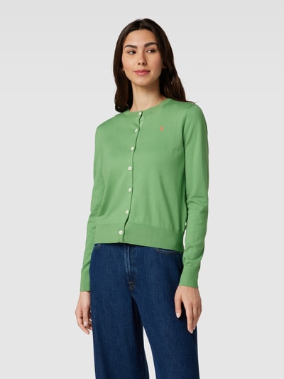 Polo Ralph Lauren Cardigan met labeldetail Lichtgroen - 4