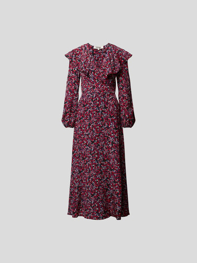 Diane von Furstenberg Maxikleid mit Wickel-Optik Pink 2