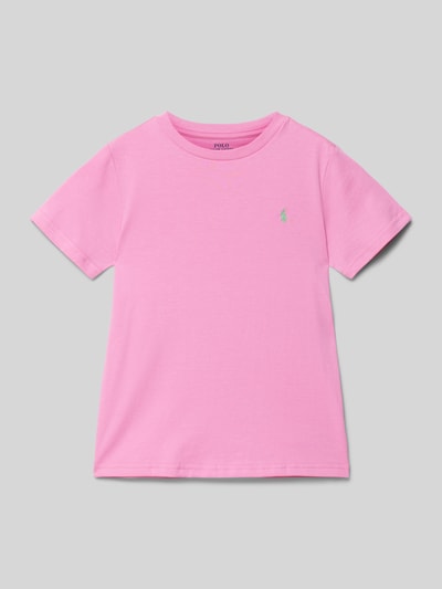 Polo Ralph Lauren Kids T-Shirt mit Logo-Stitching Pink 1