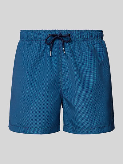 MCNEAL Badehose mit Allover-Muster Blau 1