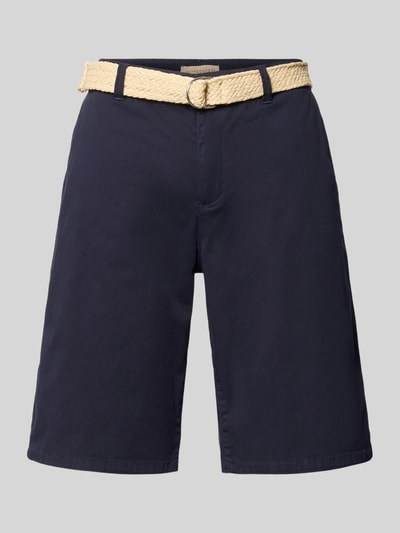 Soyaconcept Bermudas mit Gürtel Modell 'ROVENA' Marine 2