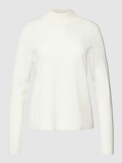 Marc Cain Strickpullover mit Stehkragen Offwhite 2