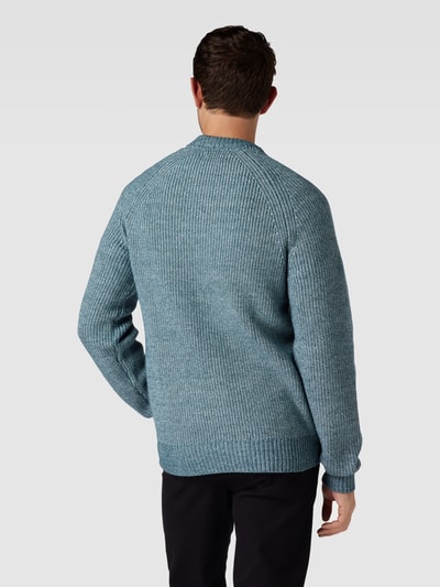 MCNEAL Gebreide pullover in gemêleerde look IJsblauw - 5